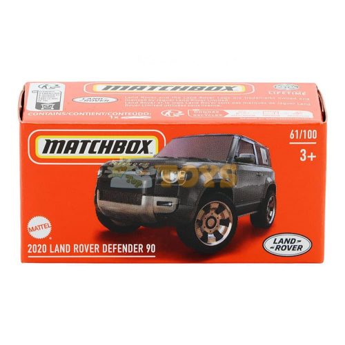 MATCHBOX Mașinuță metalică 2020 Land Rover Defender 90 HVR23