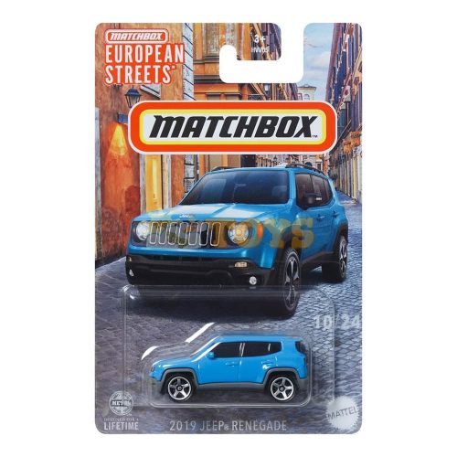 MATCHBOX Mașinuță metalică 2019 Jeep Renegade HVV30 Mattel