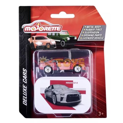 majorette Mașinuță metalică Nissan GT-R Deluxe Cars