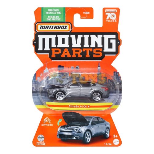 MATCHBOX Mașinuță metalică Citroen e-C4 X HLF97 Moving Parts