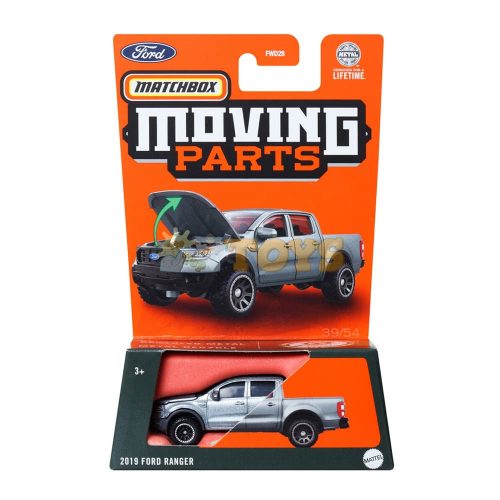 MATCHBOX Mașinuță metalică 2019 Ford Ranger HVN13 Moving Parts