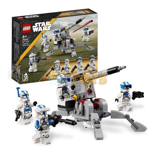 LEGO® Star Wars Pachet de luptă Clone Troopers divizia 501 75345