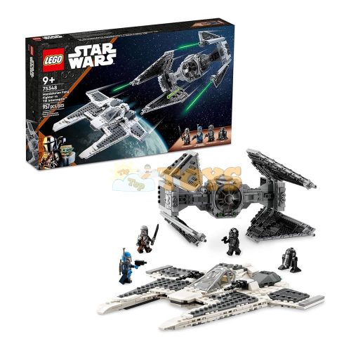 LEGO® Star Wars Fang Fighter mandalorian vs. TIE Interceptor 75348