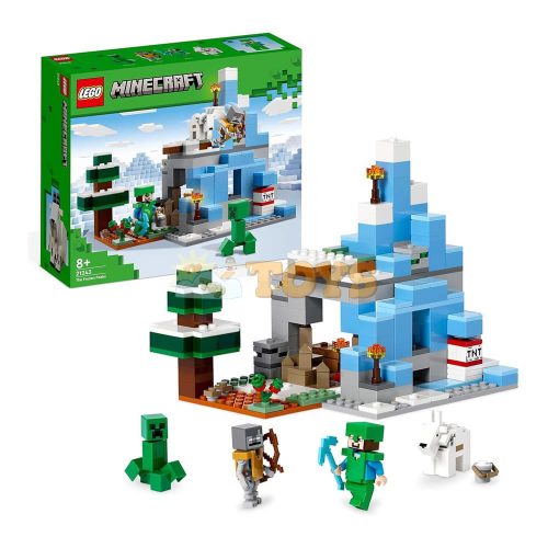 LEGO® Minecraft Piscurile înghețate 21243 - 304 piese