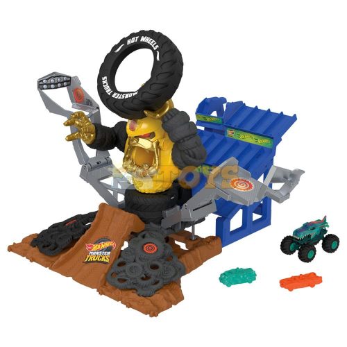 Set de joacă Hot Wheels Monster Trucks Live Arena HPN71 Mattel