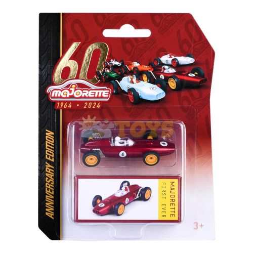 majorette Mașinuță metalică Race Car No. 4 60 Years Anniversary Edition Deluxe