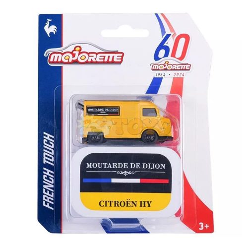 majorette Mașinuță metalică Citroen HY "Moutarde de Dijon" French Touch Deluxe