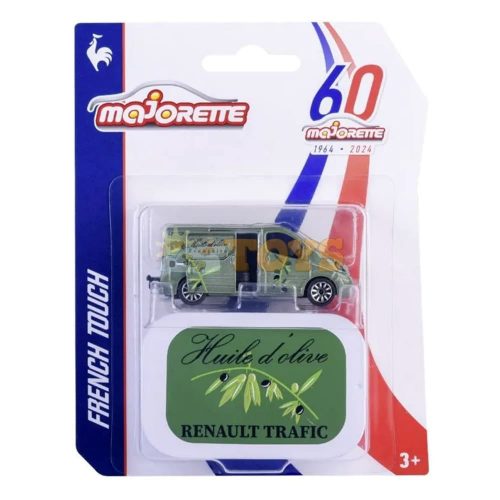 majorette Mașinuță metalică Renault Trafic ”Olive” French Touch Deluxe