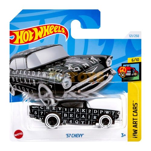 Hot Wheels Mașinuță metalică '57 Chevy HTB75 HW Art Cars Mattel