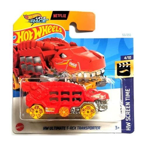 Hot Wheels Camion metalic HW Ultimate T-Rex Transporter HTC84 HW Screen Time