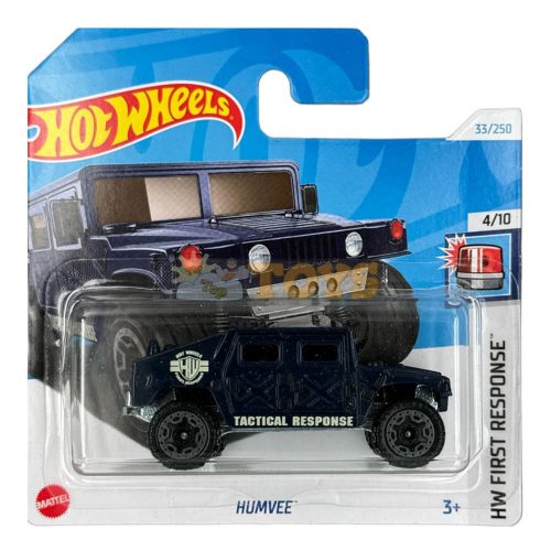 Hot Wheels Mașinuță metalică Humvee HTD00HW First Response Mattel