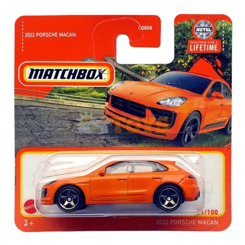 MATCHBOX Mașinuță metalică 2022 Porsche Macan HVN65 Mattel