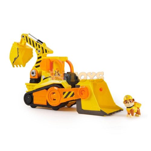 PAW Patrol Buldozerul lui Rubble Dark Yard Deluxe Bulldozer 6068074