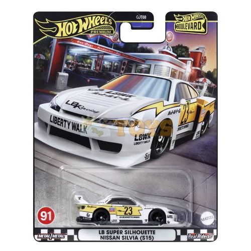 Hot Wheels Premium Mașinuță LB Super Silhouette Nissan Silvia (S15) HRT64