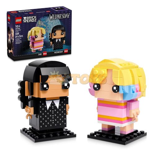 LEGO® BrickHeadz Wednesday și Enid 40750 - 239 piese